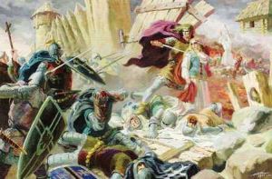 Destruction of the Baltic Pagan Temples During the Northern Crusades
